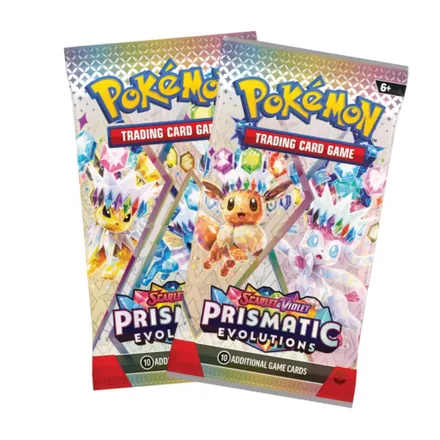 Cartas Pokemon Tcg Scarlet Prismatic Evolutions 2 Pack 8799