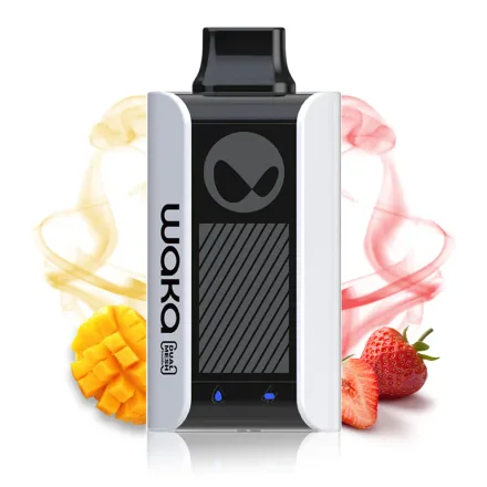 Waka Vaper Sopro Strawberry Mango Plastico 5 Nicotina