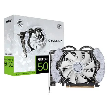 Placa Video Msi Cyclone Oc Geforce Rtx 5060 Gddr 7 912 V812