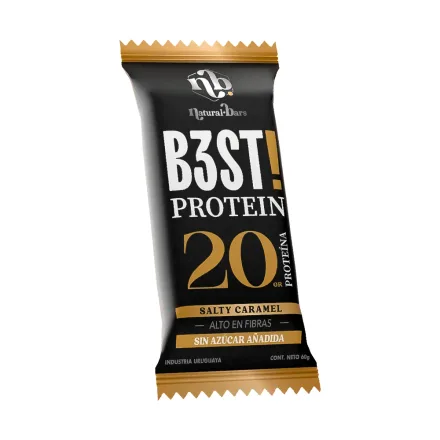 Barra Proteina Bars B3ST Protein Salty Caramel 60g