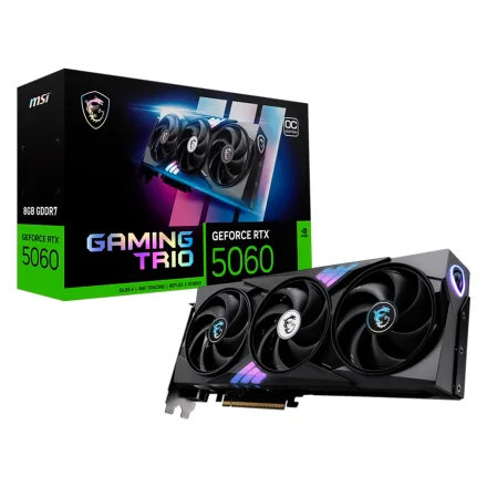 Placa Video Msi Trio Oc Geforce Rtx 5060 Gddr 7 912 V537