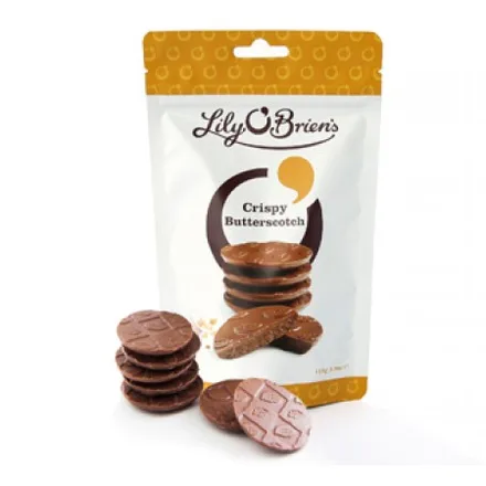 Galletas Lily Obriens Choco Crispy Butterscotch 110g