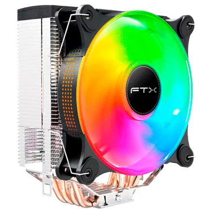 Cooler Cpu Ftx Ftxcc 421P Rgb 115X 1200 1700 AM4 AM5 120mm