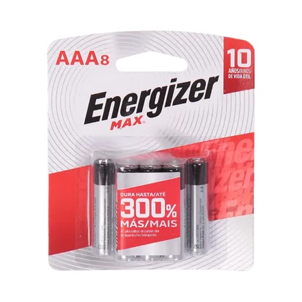 Pila Energizer Aaa 8