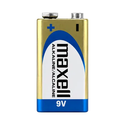 Batería Maxell Alcalina 9 V