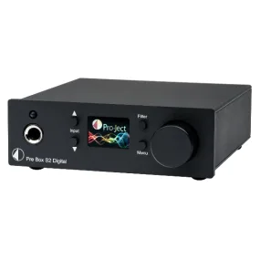 Pro Ject Pre Amp S2 Digital Bk Head Dac