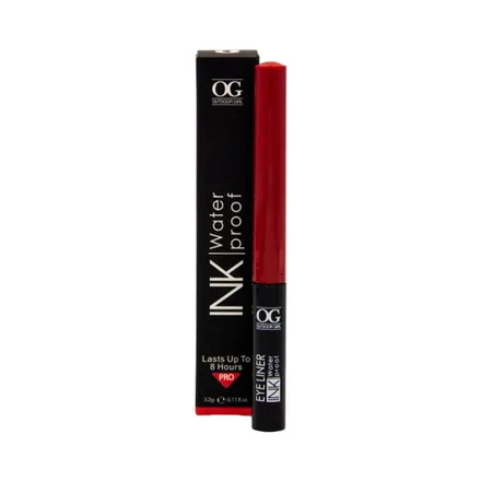 Delineador Outdoor Girl Ink Pro Waterproof Black 3,2 Gr