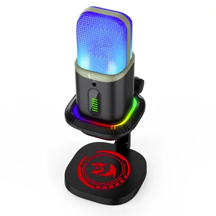 Micrófono Redragon GM305 Echowave RGB/USB-C - Black