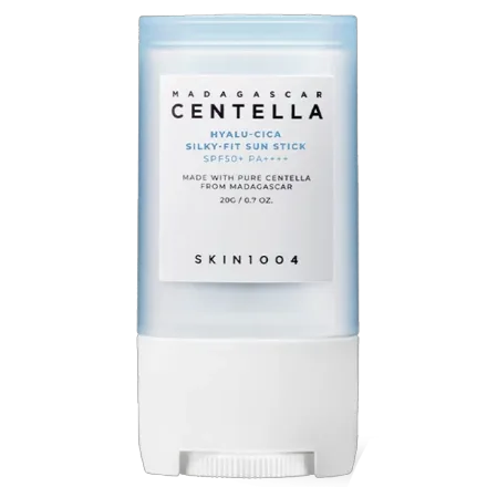 Protetor Solar Barra Madagascar Centella Hyalu Cica Silky Fit Spf 50 Plus Pa 20g