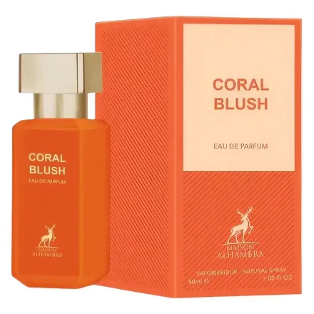 Perfume Maison Alhambra Coral Blush Eau Parfum Feminino 30ml