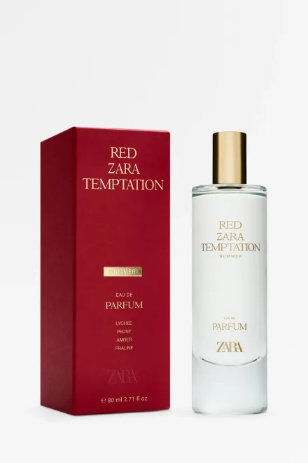 Zara Perfume Red Temptation Summer Eau Parfum 80ml