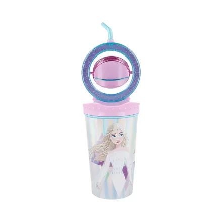 Vaso Con Pajita Stor Disney Princesas 520ml