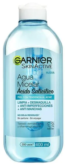 Micelar Garnier Skin Active Acido Salicilico 400ml