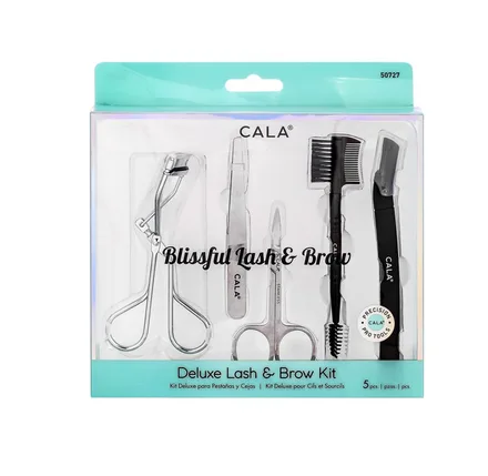 Cala Set Pestanas Cejas Deluxe 5PCS