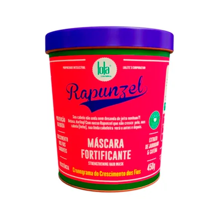 Mascarilla Capilar Lola Rapunzel Fortificante 450 Gr