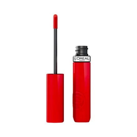 Labial Oreal Infallible Lacque Resistance Liquid 410 Rouge Poppy 4ml