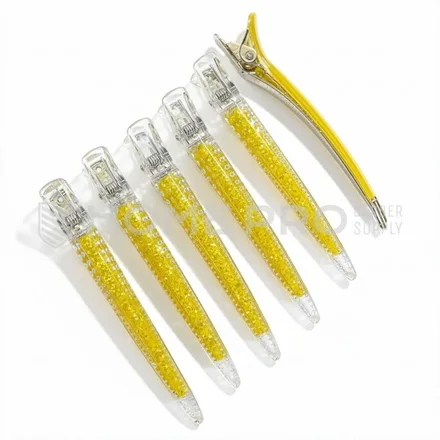 Presilha Cabelo Transparente Lmpro Conjunto 6