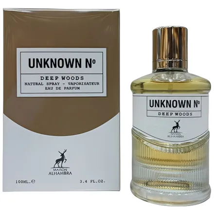 Perfume Maison Alhambra Unknown Deep Woods Eau Parfum Masculino 100ml