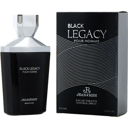 Jean Rish Perfume Black Legacy Pour Homme Eau Toilette 100ml
