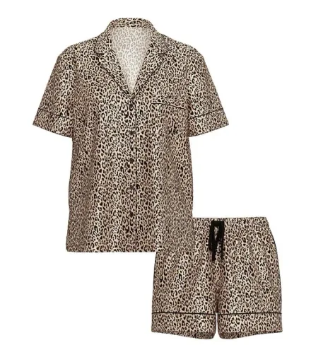 VICTORIA'S SECRET PIJAMA C/SHORT ANIMAL PRINT #36007336 (T) M