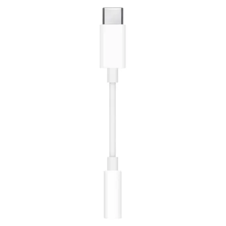 Adaptador para Fone de Ouvido Apple USB-C MU7E2AM/A - Branco