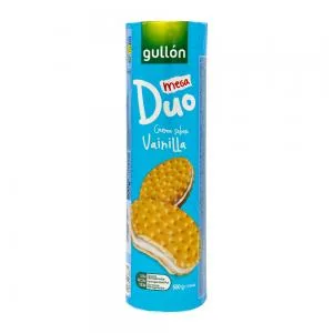 Bolacha Gullon Mega Duo Recheio Baunilha 50g
