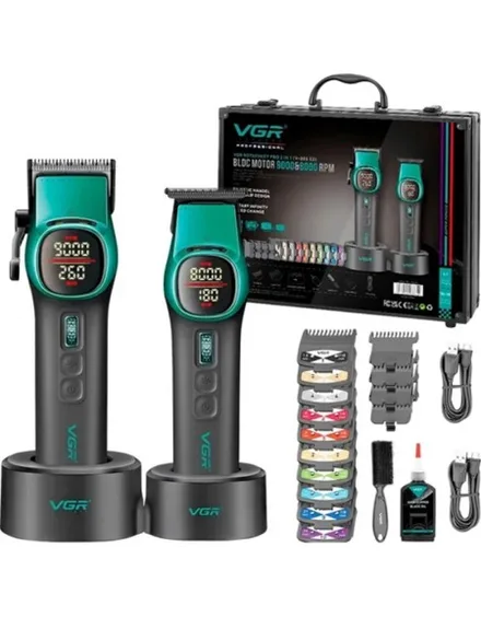 Cortador Cabelo Trimmer Voyager Vgr 2 IN1V Recarregavel