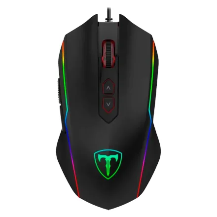 Mouse T-Dagger Sergeant Gaming com fio 4800DPI - Preto T-TGM202