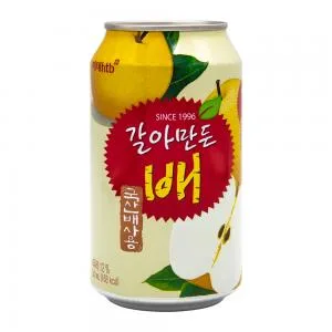 Suco Pera Pedacos Bonbon Haitai 340ml