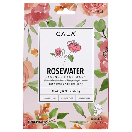 Mascarilla Cala Nourishing Essence Face Rose Water