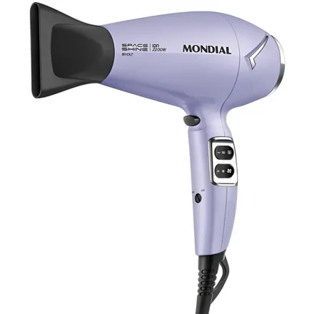 Secador Cabelo Mondial Shine Sc 21 Bi Watts Bivolt