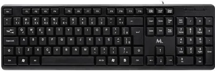 Teclado Mtek Kb 8187 Cabo