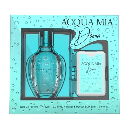 Acqua Mia Donna Eau Parfum Plus 100ml 20ml