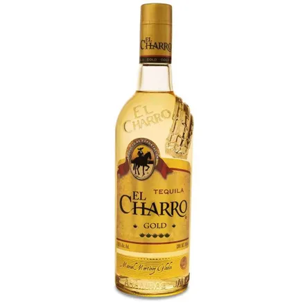 Tequila Charro Gold Pack Vasitos 750ml