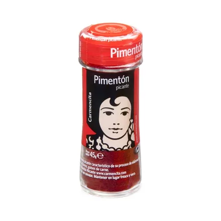 Condimento Carmencita Pimenton Picante 45g
