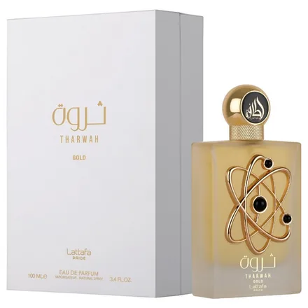 Perfume Lattafa Tharwah Gold Eau Parfum Femenino 100ml