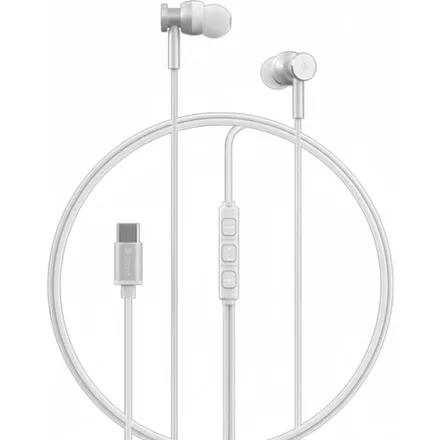Auricular Devia EM110 Inalámbrico Smart Series Tipo-C - Silver