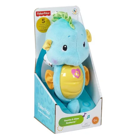 Juguete Peluche Fisher Price Caballito Mar Con Luces Dgh 82