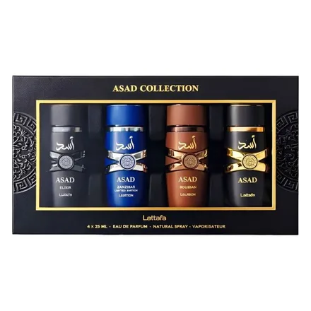 LATTAFA ASAD COLLECTION KIT EAU DE PARFUM 4X25ML