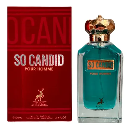 Perfume Maison Alhambra So Candid Pour Homme Eau Parfum Masculino 100ml