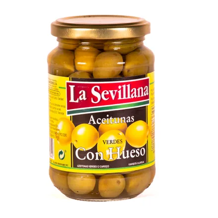Aceitunas La Sevillana Verdes Hueso 370ml