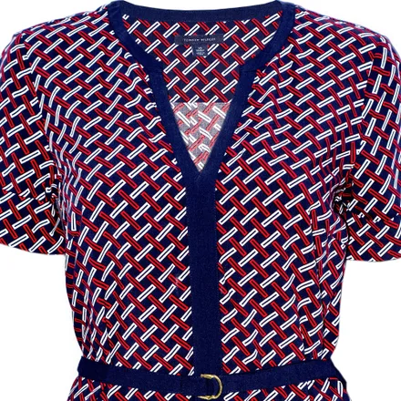Vestido Tommy Hilfiger Feminina 409 Xs