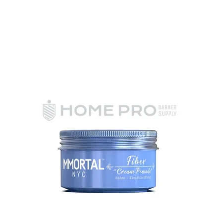 Pomada Capilar Immortal Nyc Fiber Cream Pomade Shine Flexible Strong 150ml