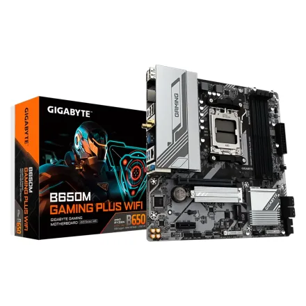Placa Mae Gigabyte Gaming Plus Ddr 5 Socket AM5 Chipset B650 Atx