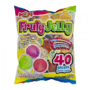 Gelatina Mini Frutas Las Delicias Pacote 40