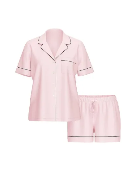 VICTORIA'S SECRET PIJAMA C/SHORT ROSA #36014421 (T)XL