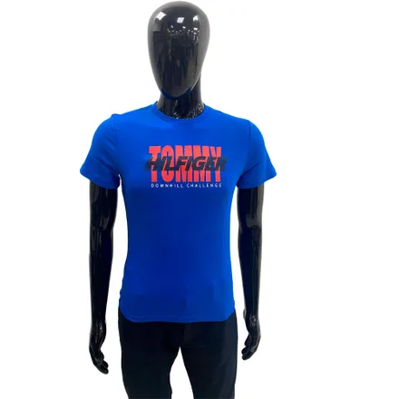 Camiseta Tommy Hilfiger Infantil Masculino Cgd 00 08 Imperial