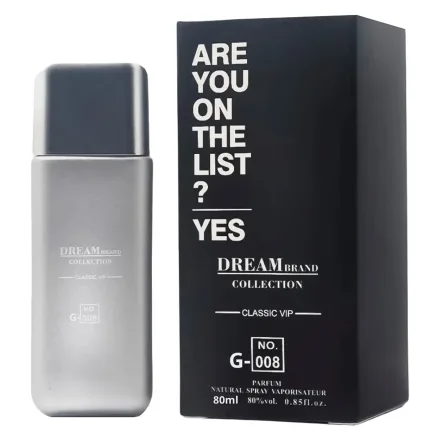Perfume Dream Brand Collection 008 Eau Parfum Masculino 80ml
