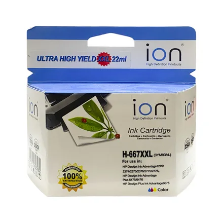 Cartucho Ion 667 Xxl Color