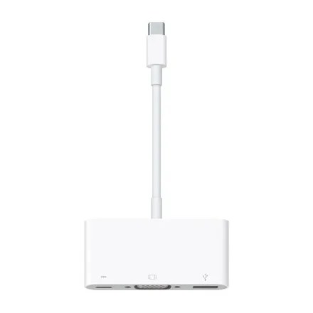 Adaptador Apple USB-C para VGA Multiporta MJ1L2AM/A Branco